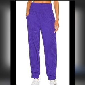 Free People Movement Way Home Purple Jogger Pants